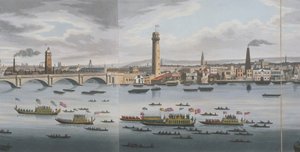 Panorama de la Tamise, depuis l